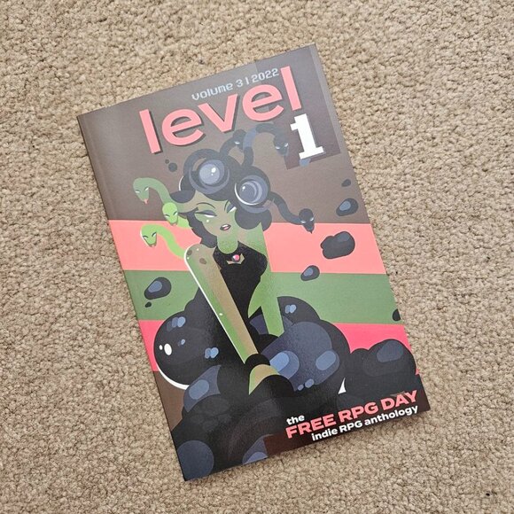 Level 1 Volume 3 Indie RPG Anthology Free RPG DAY FRPG 2022 - NEW - Picture 1 of 2